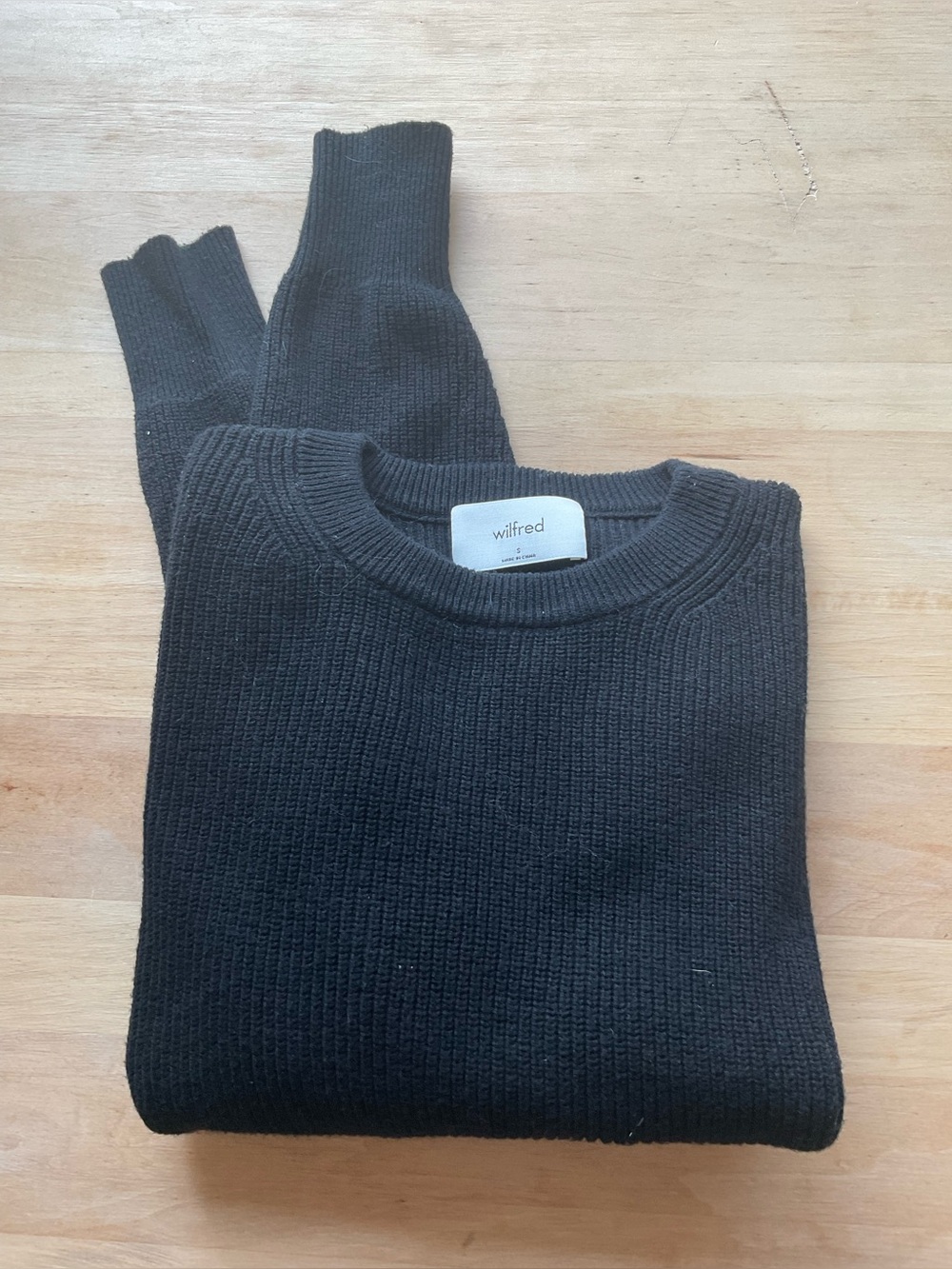 Wilfred merino blend sweater